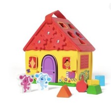 Melissa  Doug Blues Clues  You Blues Fold  Go Wooden House 8 Pieces 18 m 
