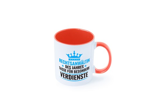 Besonderer Verdienst: Rechtsanwältin | Jurstin | Anwältin Tasse - Geschenk - Bild 15 von 20