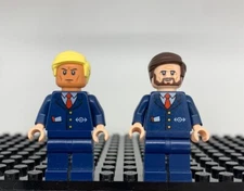 LEGO Donald Trump J.D. Vance Minifigure Lot (Made of 100% Genuine LEGO Parts)