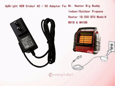 UPBRIGHT® 6V AC Adapter For Mr. Heater MH18 MH18B Big Buddy Heater #F276127 f274800 Power