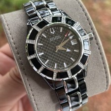 Bulova Accutron Men's Mirador Ceramic with Diamonds 65e100