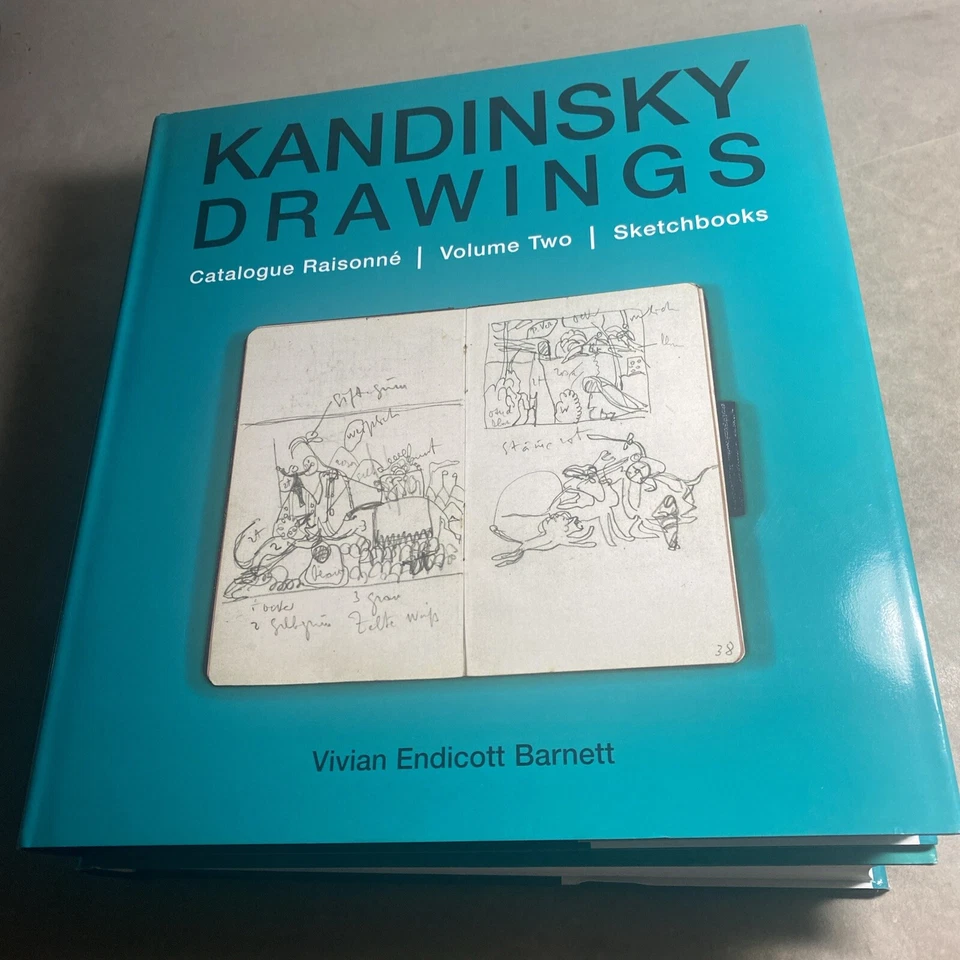 Catalogue Raisonne: Kandinsky Drawings - 2 Volume Hardcover Set / MSR Foto 2 de 4