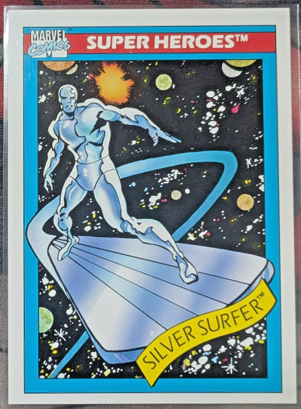 1990 MARVEL UNIVERSE SILVER SURFER 32