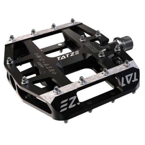 NEW Tatze MC-Air Platform Pedals - Black/Silver