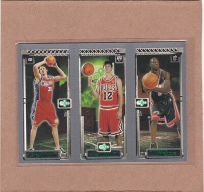 2003-04 Topps Matrix Dwyane Wade Kirk Hinrich Chris Kaman #115-117-116 Rookie RC
