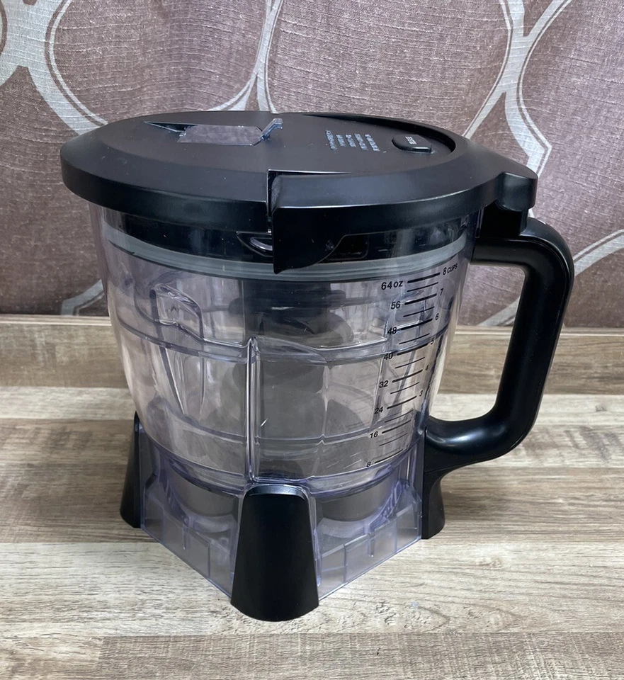 Ninja BL780-30 Food Processor  8 Cups 64 Oz Bowl Pitcher W/ Blade Inner Bowl Lid - Image 3 of 4