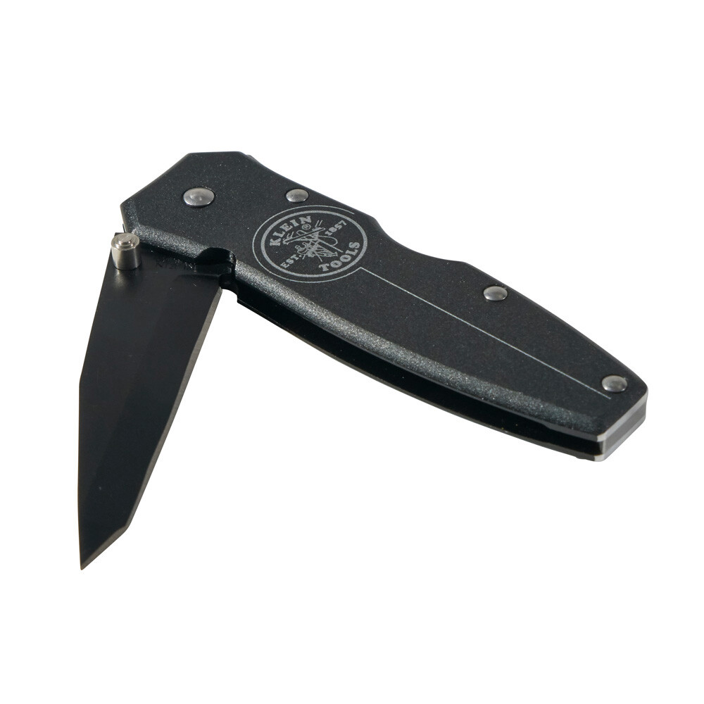 Klein Tools 44052BLK 2-3/4-Inch Blade Tanto Lockback Knife 
