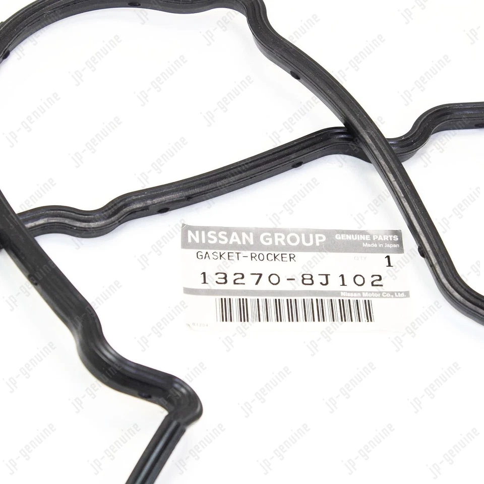 Junta direita da tampa da válvula do motor Nissan 350Z Infiniti FX35 132708J102 original do fabricante - Imagem 2 de 4