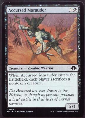 Accursed Marauder - 80 Foil MTG MH3