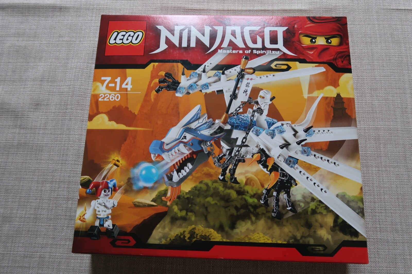 LEGO Ninjago 2260 Ice Dragon Attack set de construction de collection scellé