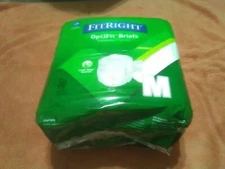 FITRIGHT Adult Diapers Size MEDIUM 20 Count Daily Underwear 32-44 inches