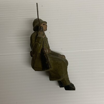 Jouet Ancien – Soldat Passager JRD T45 N°4 Pour Camion Militaire Citroën (occasion)