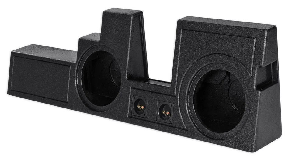 Super Duty Dual 12" Ported Subwoofer Box Enclosure For 2000-16 Ford F250/350/450 - Image 2 of 4