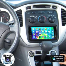 For Toyota Highlander 2001-2007 7" Apple CarPlay Android 13 Car Radio GPS WIFI