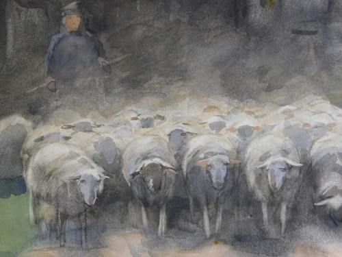 Willem Steelink ll Famoso Artista Listado Original Granja Escena Paisaje Enmarcado - Imagen 4 de 17