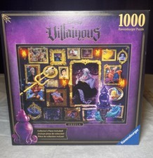 Ravensburger Disney Villainous URSULA 1000 piece puzzle COMPLETE