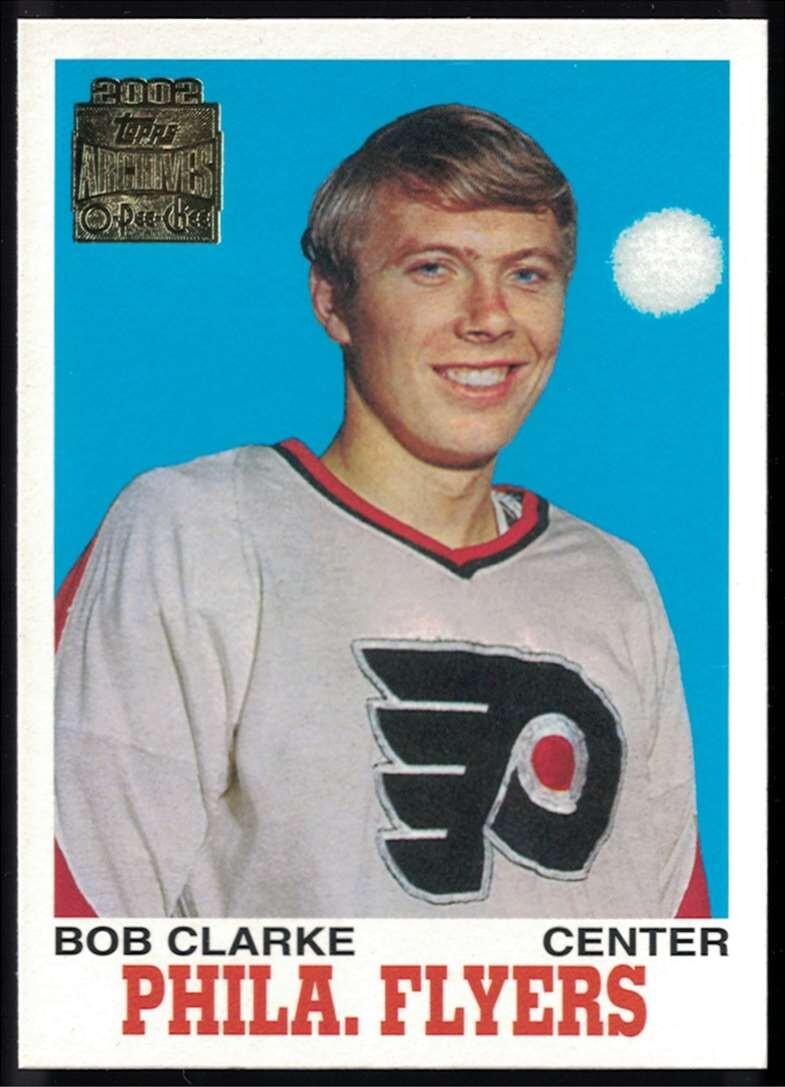 2001-02 Topps/O-Pee-Chee Archives #19 Bobby Clarke - Philadelphia Flyers