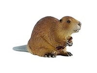 Bullyland 64456 - Spielfigur, Biber, Ca. 5 Cm