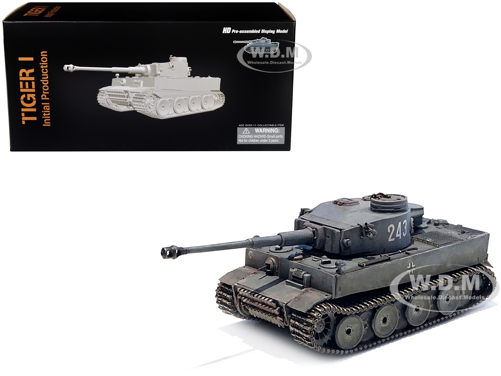 НЕМЕЦКИЙ ТАНК SD. KFZ. 181 TIGER I РОСТОВСКИЙ (1943) 1/72 ОТ DRAGON MODELS 63111