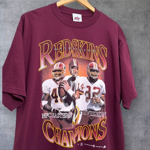 Vintage 90’s Washington Redskins Brad Johnson TShirt Size XL NFC