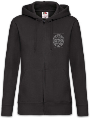 These Violent Delights Damen Zipper Hoodie Westworld Labyrinth Tattoo The Maze