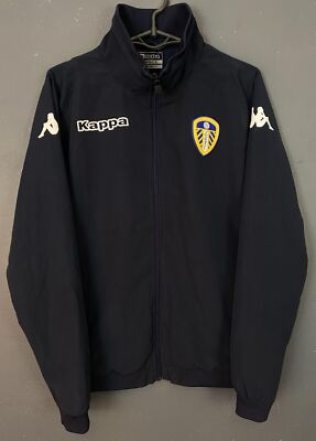 MEN KAPPA FC LEEDS UNITED 2016/2017 TRAINING JACKET SOCCER FOOTBALL SIZE S SMALL