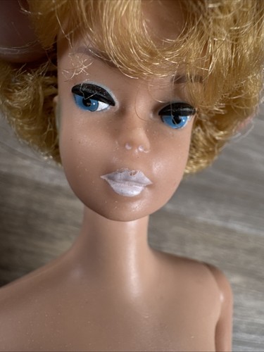 Barbie Vintage 1962 Midge Taglio a Bolla Capelli Biondi Rossastri Occhi Blu Mattel - Foto 10 di 14