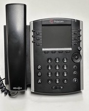 Lot of 3 Polycom VVX 410 Gigabit IP Phone 2200-46162-001 POE VoIP Telephone