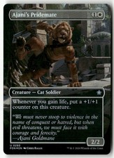 Fundamentos de lámina Ajani's Pridemate (sin fronteras) 293 casi como nuevos Magic The Gathering