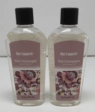 Pier 1 Imports Pink Champagne Reed Diffuser Oil 16 FL Oz. - Lot of 2