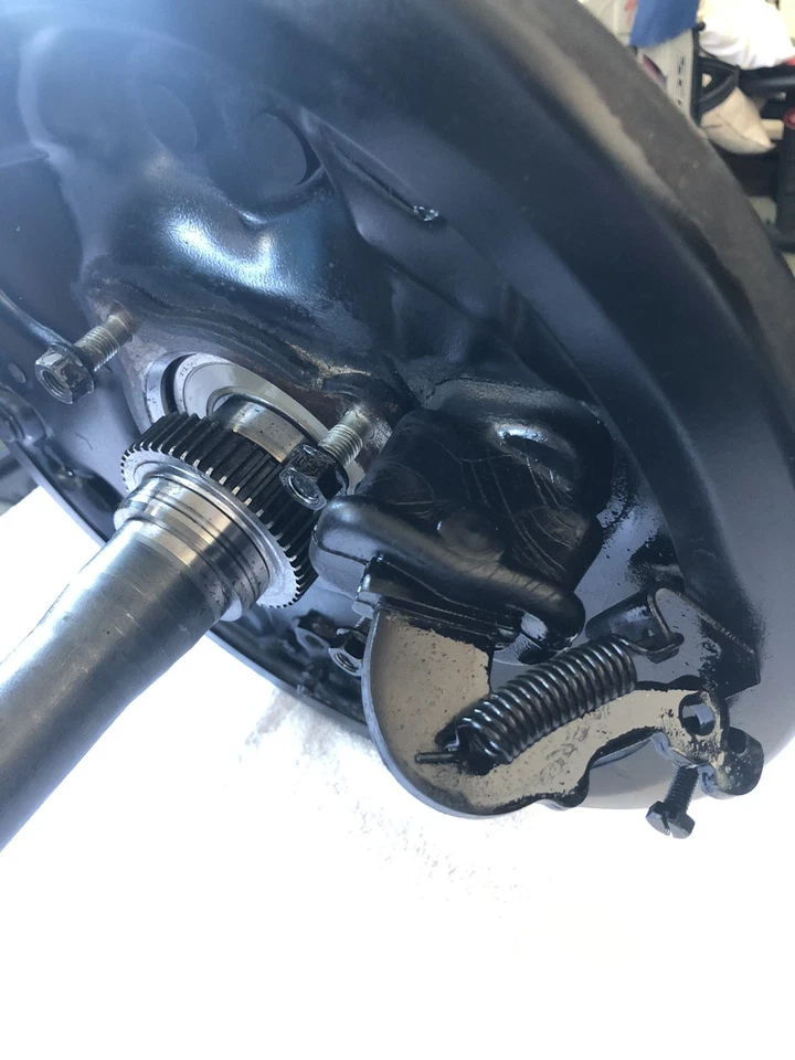 96-02 Toyota 4Runner водитель задняя ось вал задняя пластина барабан и ABS 2WD 4WD - Изображение 4 из 4