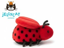 Jellycat London Lou Lou Love Bug Loulou Ladybird - New with Tags