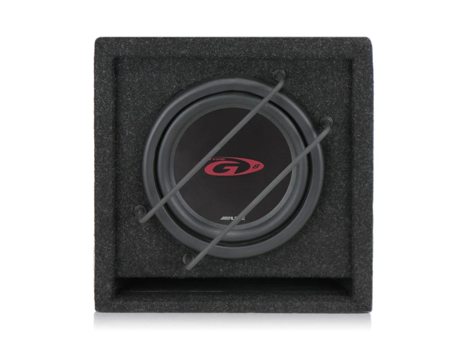 ALPINE SBG-844BR Subwoofer Passiv Bass Reflex IN Lautsprecher Ab 20 CM (8'') - Bild 4 von 4