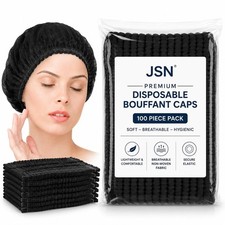 Disposable Bouffant Caps 100 Piece Caps for Kitchen Salon Spa Medical Hygiene