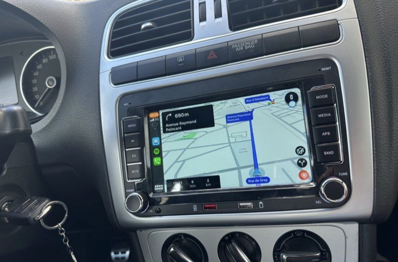 Autoradio Carplay Volkswagen pour remplacer votre ancien poste et moderniser votre bord