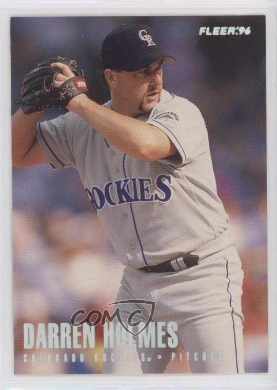 1996 Fleer Tiffany Darren Holmes #364 0g6b