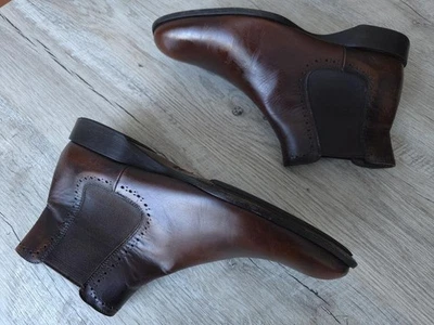 Men Officine Creative Boots Brown Leather 41 #5VNE - Bild 1 von 4