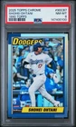 147400100 Shohei Ohtani 2025 Topps Chrome #90CB-7 1990 Baseball PSA 8