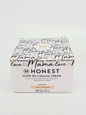 Honest Glow On Firming Body Cream Unscented Firms Tightens 6.0 oz