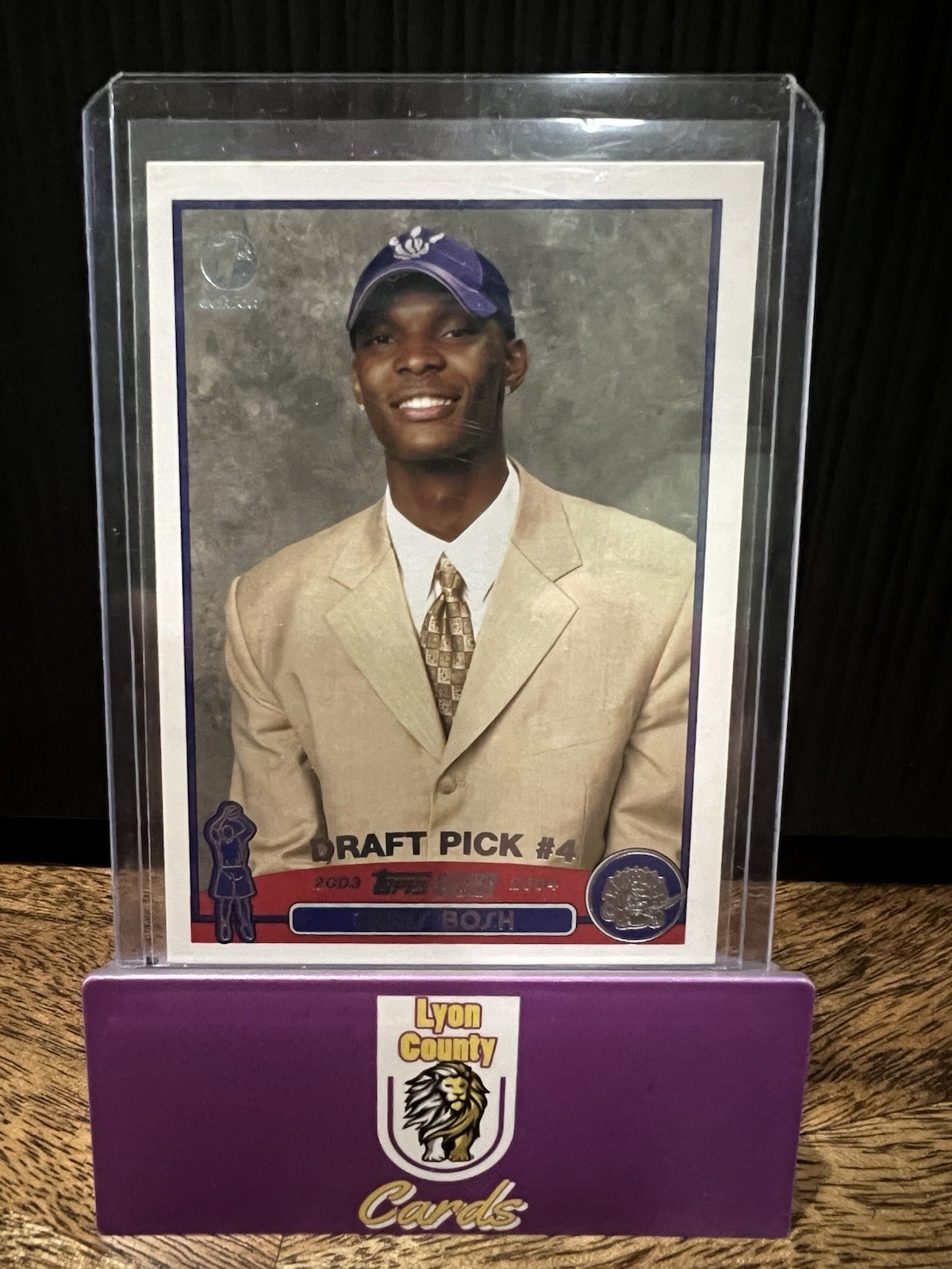 2003-04 Topps Draft Pick First Edition Chris Bosh #224 RC Raptors Heat
