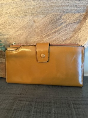 RFID leather Wallet By Kangaroo Kingdom British Tan Leather