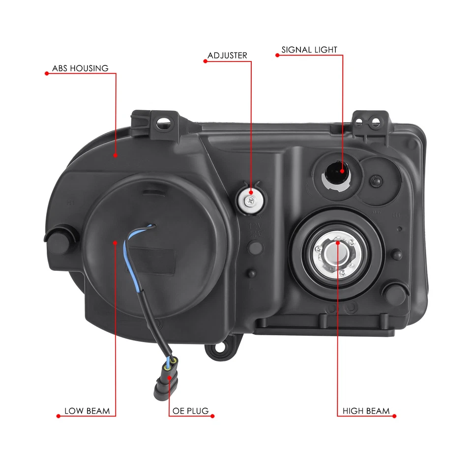 Lâmpada para farol projetor lateral esquerdo Chrysler 300 Dodge Charger Magnum 05-10 - Imagem 4 de 4