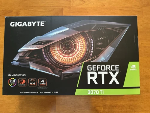 Gigabyte NVIDIA GeForce RTX 3070 Ti Gaming OC 8GB GDDR6X GPU Graphics Card
