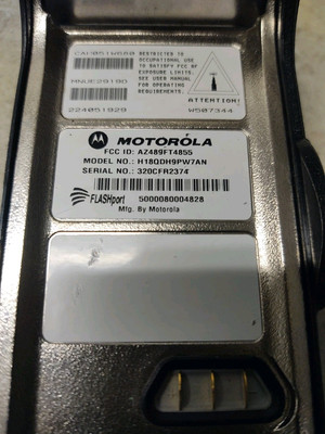 MOTOROLA XTS5000 III UHF R1 380-470mhz P25 DIGITAL RADIO