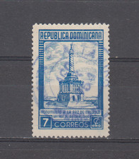 DOMINICAN REP. :  1954 - USED  - SCOTT #  459  MONUMENT