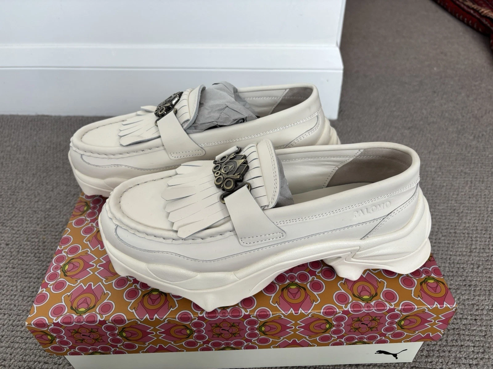 [396840 01] MOCASSINO UOMO PUMA NITEFOX L PALOMO taglia 11 nuovo con scatola