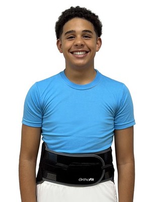 OrthoFit Lumbar Sacral Orthosis (LSO)   Youth Back Brace for Kids & Teens