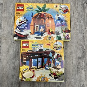 LEGO 3833 3834 Good Neighbors at Bikini Bottom krusty krab adventure SpongeBob