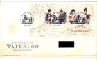 GB 2015 WATERLOO  SHEET  FDC