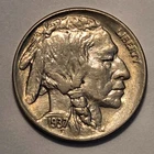 Nicer low mintage Business Uncirculated++ 1937 S Buffalo Head Nickel